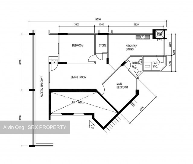 Blk 111 Chong Pang Garden (Yishun), HDB 3 Rooms #542229531